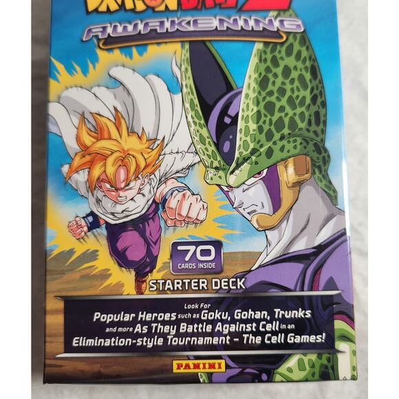 Dragon Ball Z Awakenings TCG Starter Deck Panini 2016 Brand New - Picture 2 of 6